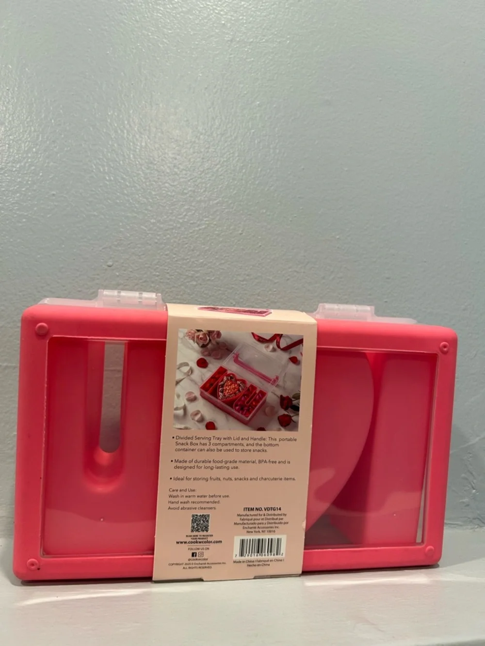 CWC Perfect On-The-Go Snack Box, I❤️U - Picture 2 of 2